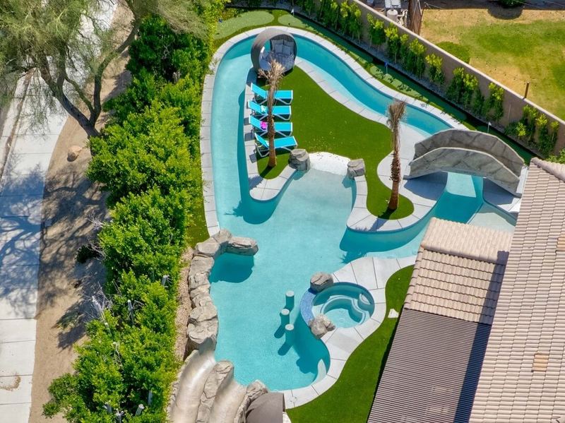 Lazy River, Waterslides, Pickleball, Mini Golf